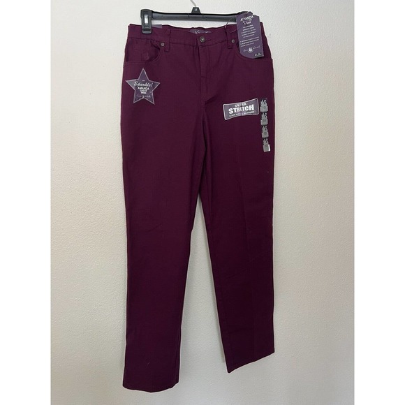 Gloria Vanderbilt Jeans Gloria Vanderbilt Amanda Jean Burgundy Size